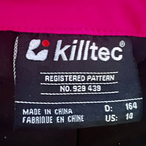 Killtec Snow Bib Insolation Overalls Detachable Suspender Ski Waterproof Pants - Picture 13 of 13